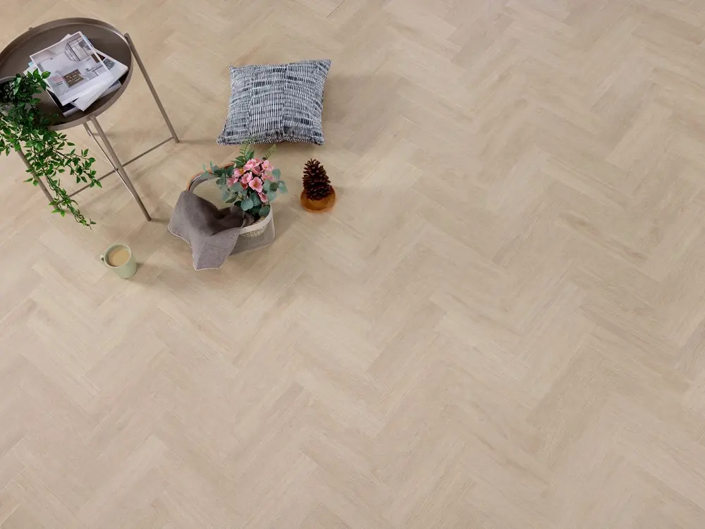Modern Vintage Design Diele Herringbone Small